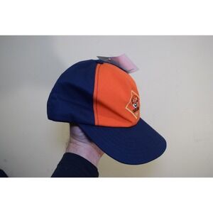Boy Scouts of America Tiger Cub Hat Navy Orange Snapback Cap Kids S/M NWT
